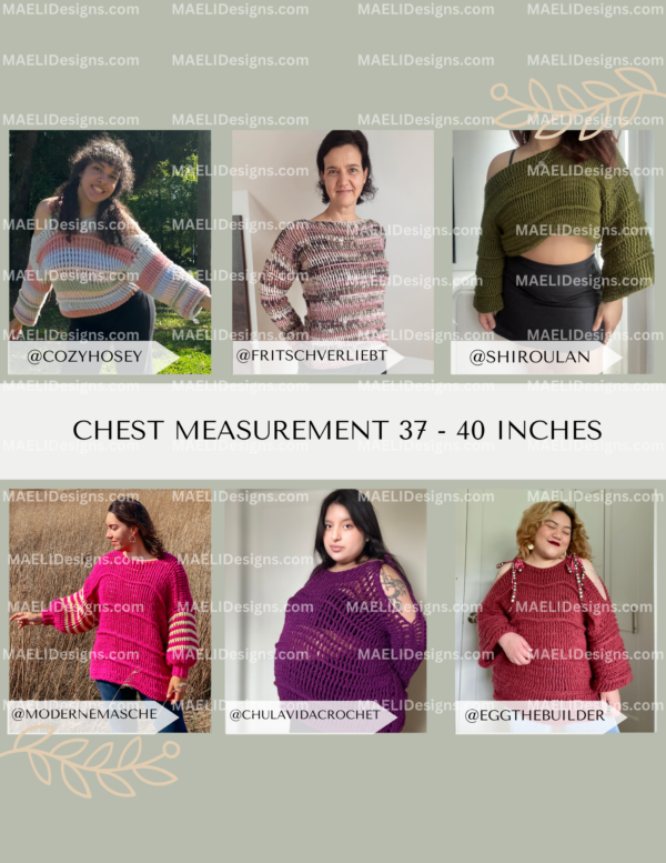 Good Treble Sweater - Beginner Friendly Crochet Pattern - Free - Image 4