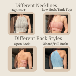 Entangled Tank Top & Skirt Crochet Pattern Bundle - Image 5