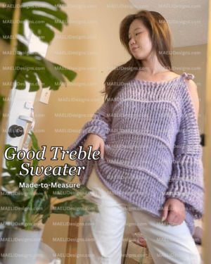 Good Treble Sweater - Beginner Friendly Crochet Pattern - Free